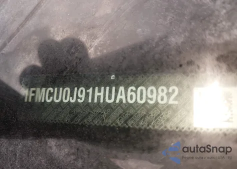 2017 Ford Escape Titanium from USA, damaged, VIN 1FMCU0J91HUA60982